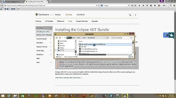 Download, Extract and Run Eclipse Android SDK ADT Android Developer Tools to develop an Android App!