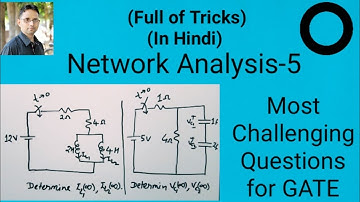 Most challenging questions for GATE in Network Analysis-5 | By SAHAV SINGH YADAV