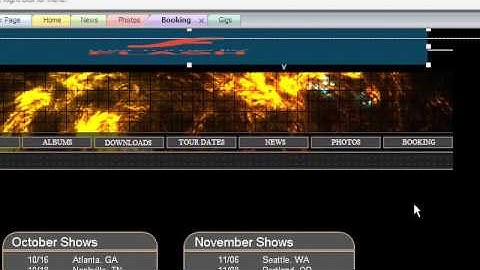 WebstudioTV: Create Tab - Text Effects Group