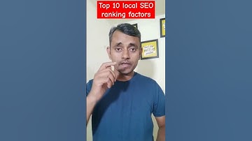 Top 10 local SEO ranking factors #localseo #guddukumar