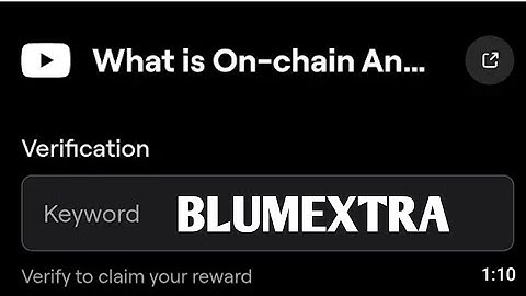 What is On-chain Analysis Blum codes.today Blum verification codes