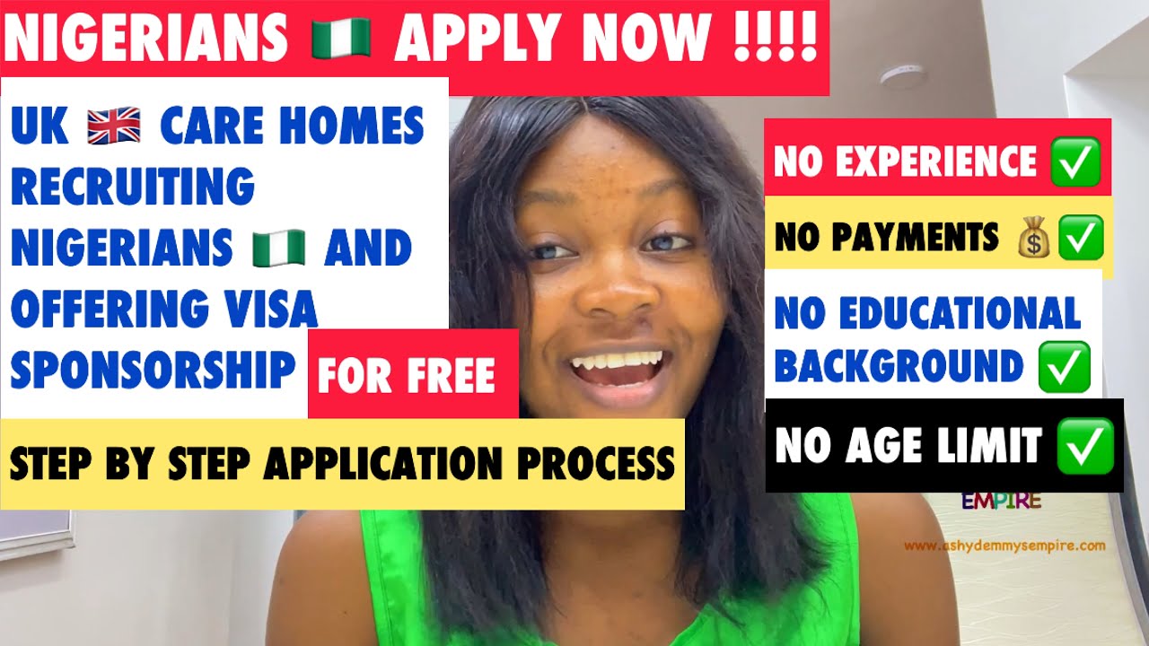 UK 🇬🇧 CARE HOMES HIRING FOREIGNERS AND SPONSORING WORK PERMITS YouTube