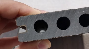 China capped composite decking with 360 degree outer armour