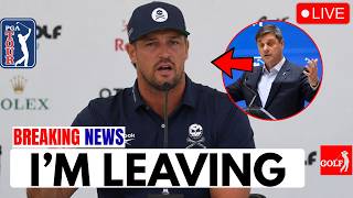 🚨 PGA TOUR CEO ON FIRE! After Bryson DeChambeau Announces SHOCKING Withdrawal from PGA Championship
