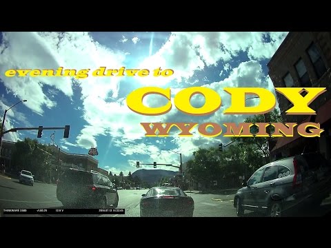 Time Lapse: Evening Drive from Lovell to Cody, Wyoming