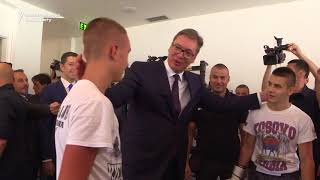 Serbian President Makes Rare Visit To Kosovo screenshot 5