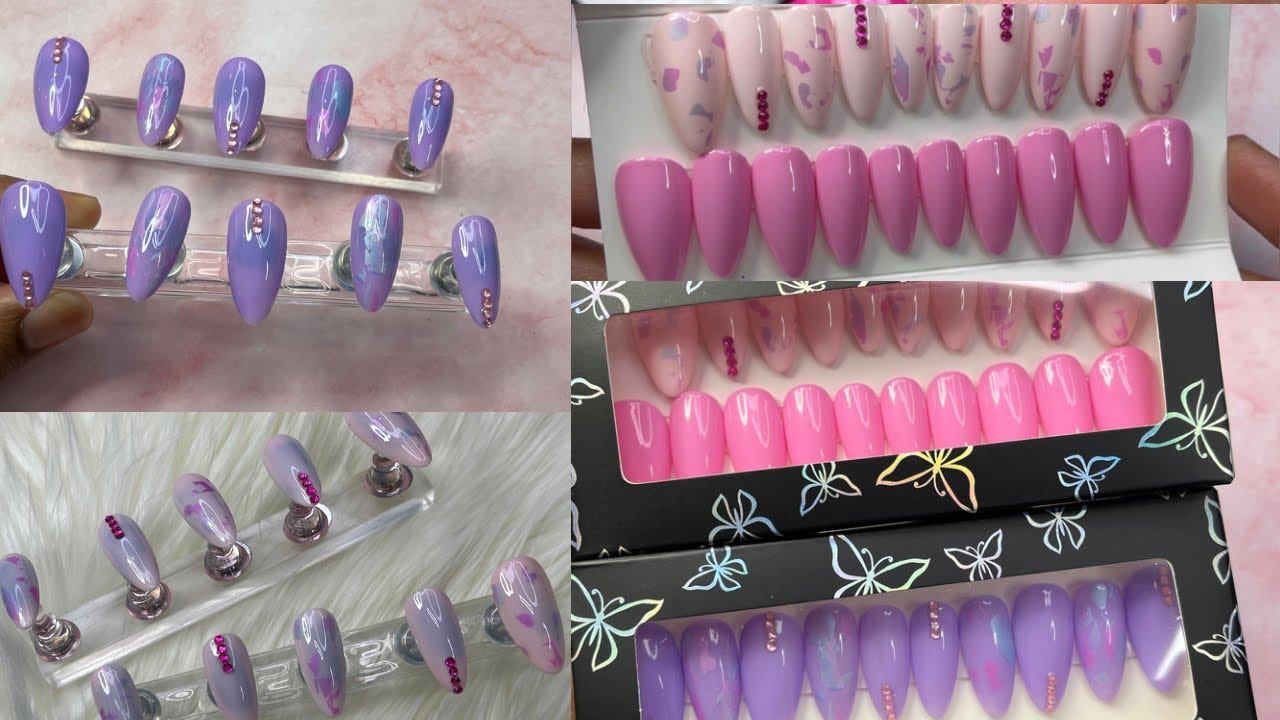 How To Make Custom Press On Nails How To Make Custom Press On Nails | Press On Nails for Beginners | 30