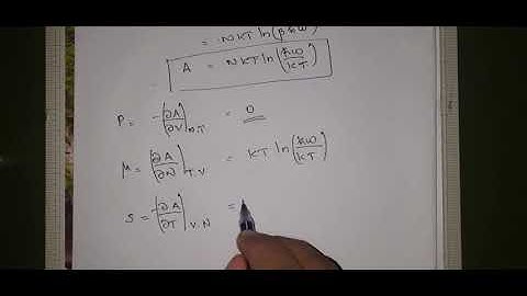 2.10 : Harmonic Oscillator - Canonical Ensemble