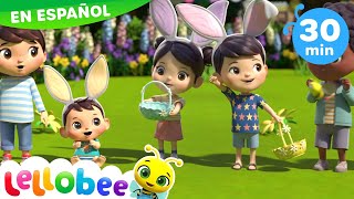 Búsqueda de Huevos - Especial de Pascua | Canciones Infantiles | Little Baby Bum en Español