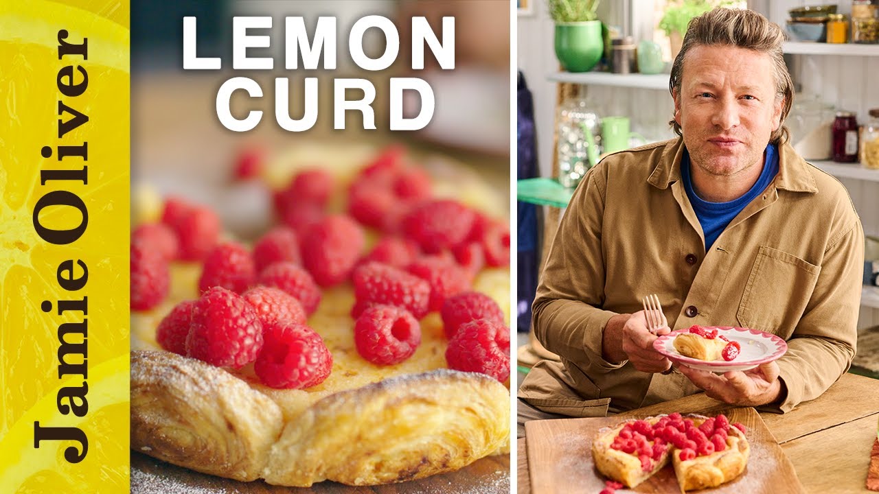 Lemon curd tart  Jamie Oliver recipes