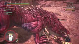 MONSTER HUNTER WORLD: code red run through