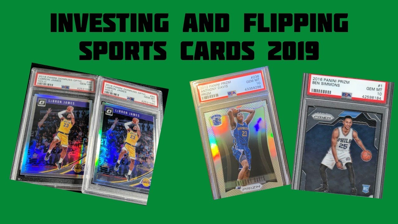Investing and flipping sports cards 2019 with Tom Cardboard