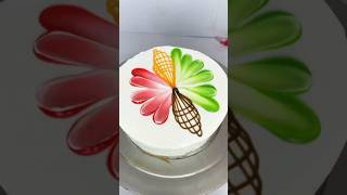 How To Make Multi Colour Cake #cake #shorts #viral #shortsfeed #trending #youtubeshorts #video