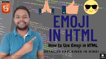 Emojis | Emoji HTML | Emoji in HTML | Emoji in HTML Hindi