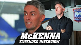 EXTENDED INTERVIEW WITH KIERAN McKENNA