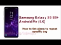Samsung Galaxy S9 How To Set Alarm To Repeat Specific Day With Bixby Voice Command 