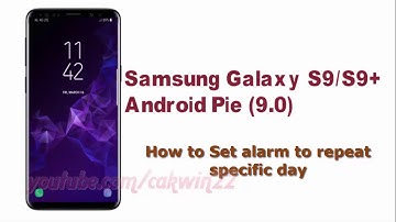 Samsung Galaxy S9 : How to Set alarm to repeat specific day with bixby voice command
