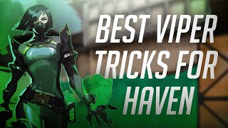 The BEST Viper Walls and One Ways on HAVEN! | VALORANT