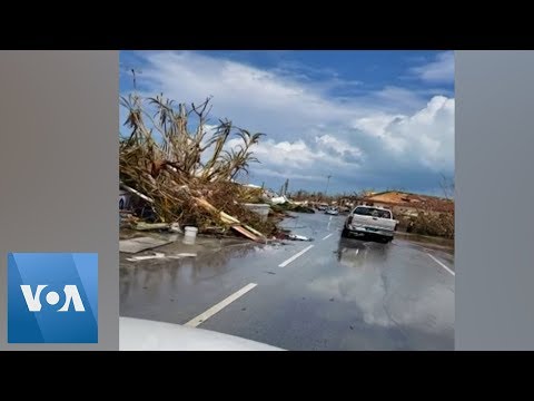 Hurricane Dorian Destroys Homes in Bahamas