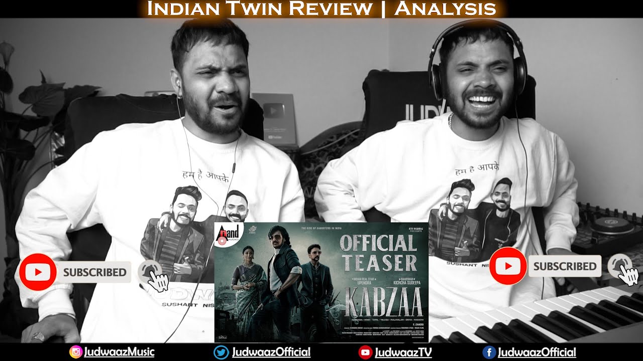 KABZAA | Official Teaser| Upendra| Kichcha Sudeepa | Shriya Saran | R.Chandru| Ravi Basrur | Judwaaz