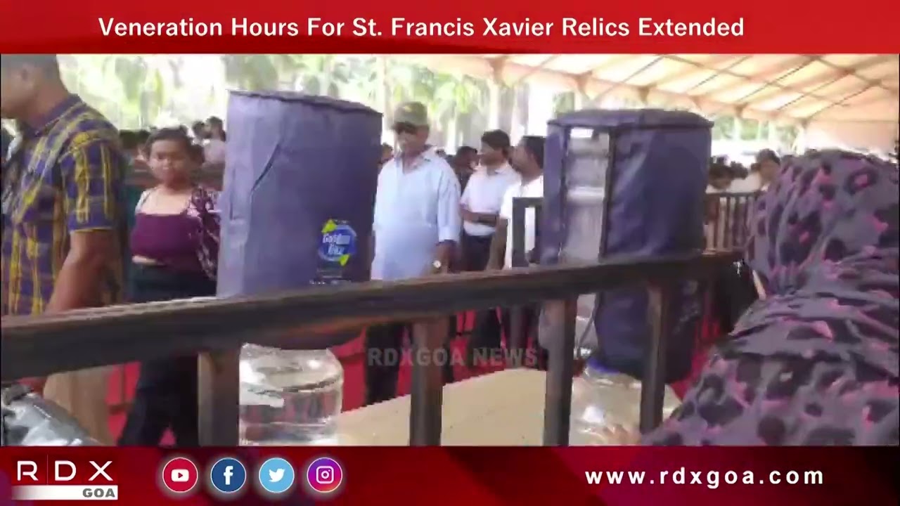 Veneration Hours For St  Francis Xavier Relics Extended