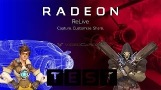AMD ReLive Recording Test - Overwatch - 1080p 60fps 320kbps Audio 50Mbps Bitrate