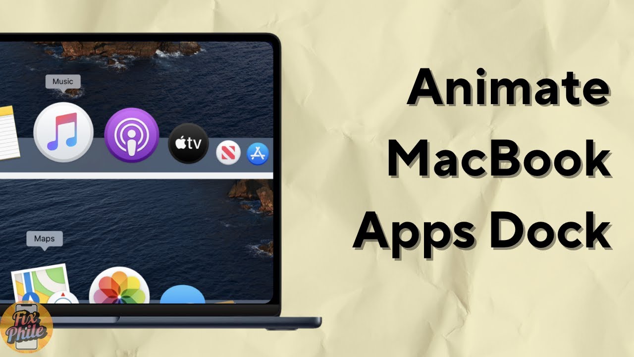 How To Animate Docks On MacBook | MacOS Dock Customization Guide - YouTube