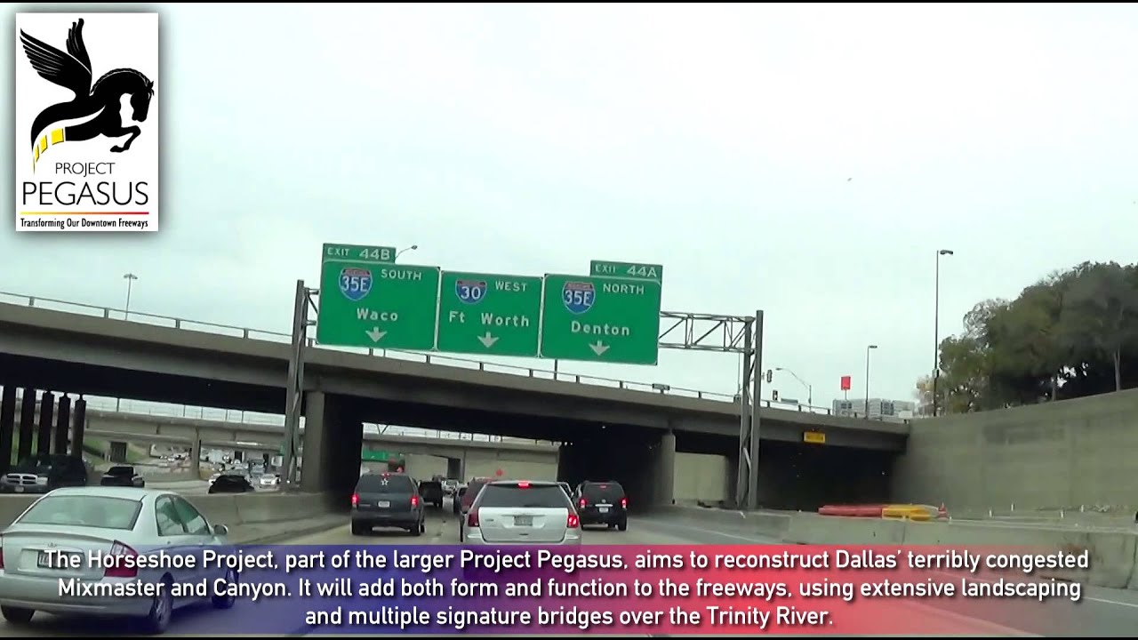 I-30 Through the Dallas - Fort Worth Metroplex