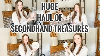 IT’S A LONG ONE! Huge Haul Full of Thrifted & Antique Finds