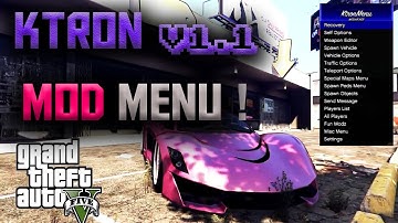 GTA 5 [PS3] 1.26/1.27- KTRON v1.1 Mod Menu/SPRX + FREE DOWNLOAD!