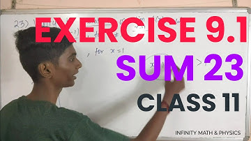 TN Class 11 Maths Limits and Continuity Exercise 9.1 Q.No.23 Differential Calculus TN Syllabus