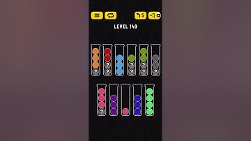 Ball Sort Puzzle Level 140