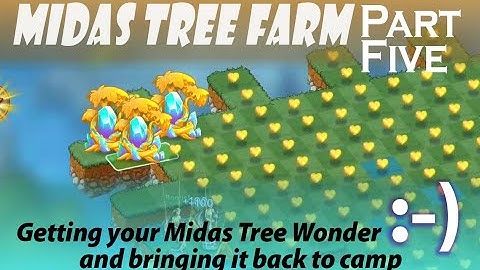 Midas Farming -- part five -- Merging up the Midas Tree Wonder