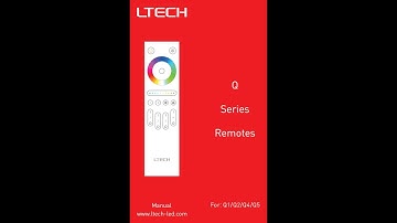 Ltech Q5 led remote to control led lighting