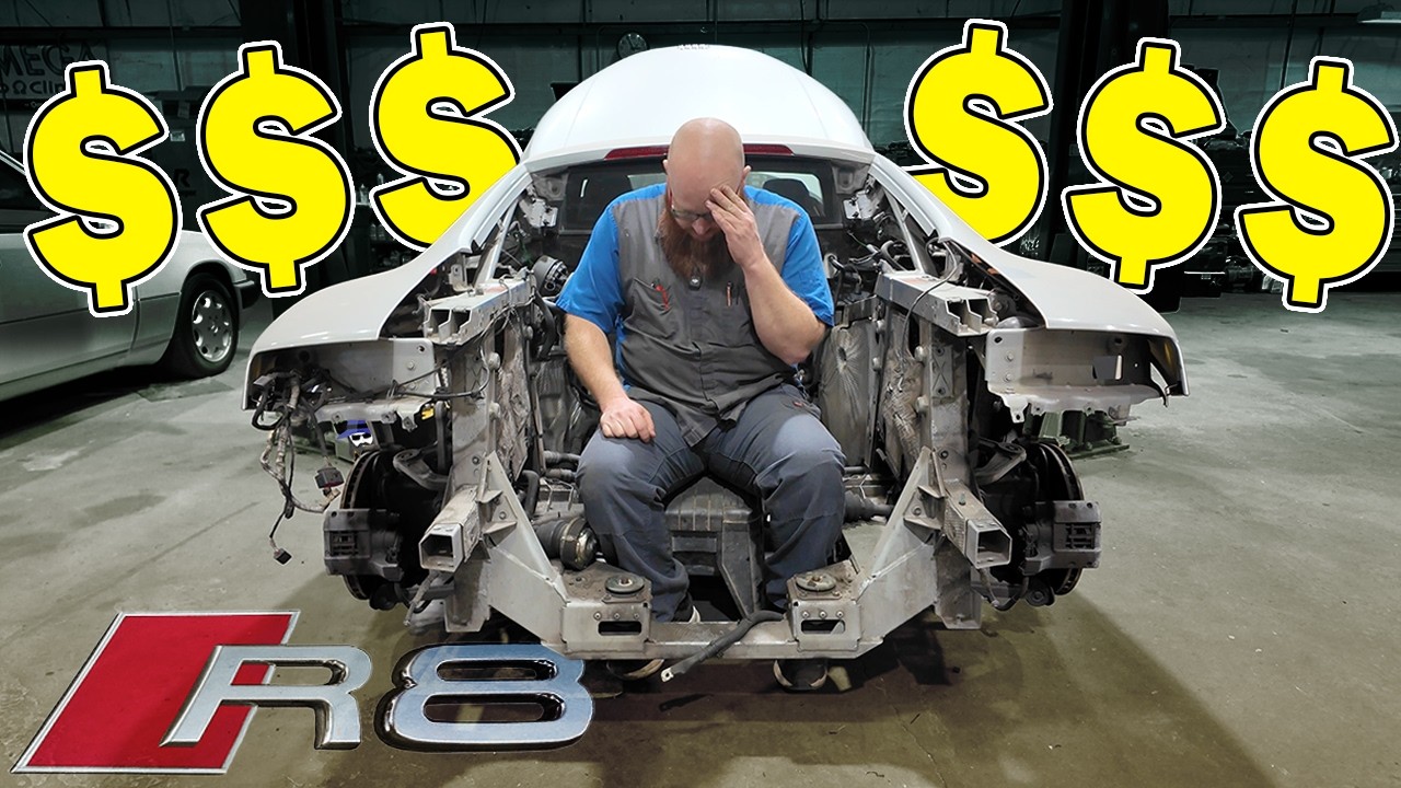 Счет за ремонт моей Audi R8: НЕВЕРОЯТНЫЙ!