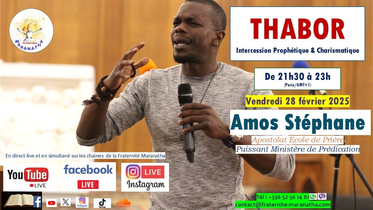 Thabor avec Amos Stéphane DIBY - La prière infaillible