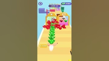 Gem Stack ❤️💪 All Level Gameplay Android, IOS Level #44 #shorts #shortGameplay #viral