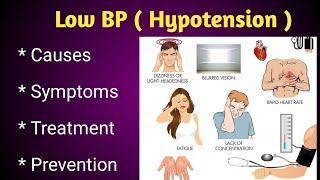 Low BP ( Hypotension) Causes, Symptoms and Treatment. screenshot 4