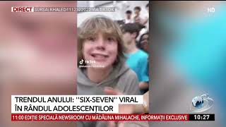 Trendul anului: „Six-Seveen”, viral în rândul adolescenților
