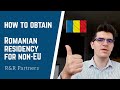 How to obtain Romanian residency for non-EU