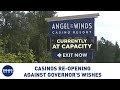 Casinos re-opening against governor's wishes - YouTube