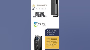 Say goodbye to keys. Hello, smart security! 🚪🔐