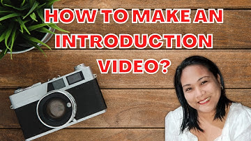 HOW TO MAKE AN INTRODUCTION VIDEO | Simply CHELLIE Vlogs