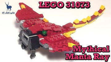 LEGO CREATOR 3in1 31073 Mystical Manta - Alternate Myth Creat - Speed Build ConstructionToy/eldorado
