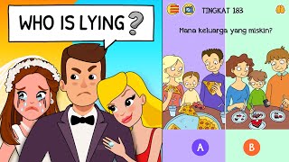 SIAPAKAH YANG BERBOHONG? Braindom 2: Siapa? Teka Teki screenshot 1