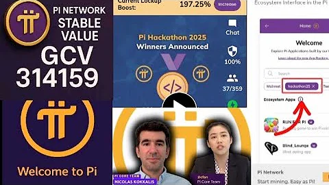 Pi NETWORK duhawe  itangazo ryiza Pi Hackathon 2025_ Hasigaye OM 314,159$ Pi Ecosystem GCV