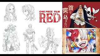 One Piece Red: Arte Conceptual y Diseño de Personajes