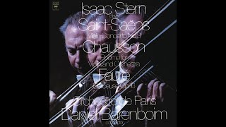 Saint-Saëns: Violin Concerto No. 3 in B minor - Isaac Stern, Daniel Barenboim, Orchestre de Paris