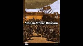 Brief Comment on Introduction to African Diaspora for First Year Undergraduate