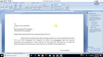How to Mail Merge in Marathi